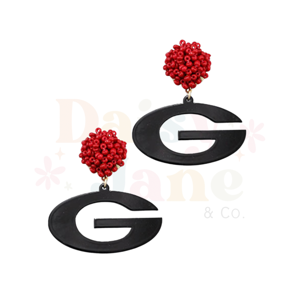 GA Girl Acrylic Dangles
