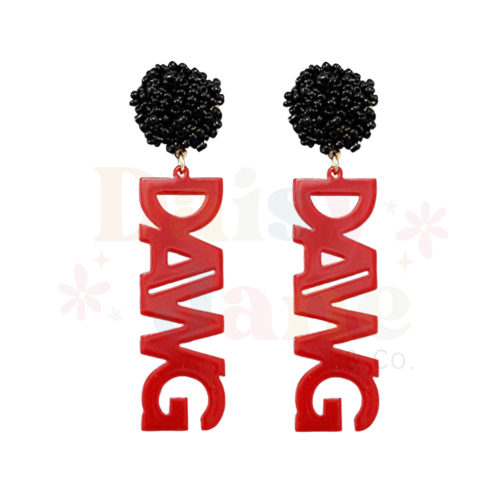 Dawg Acrylic Dangles