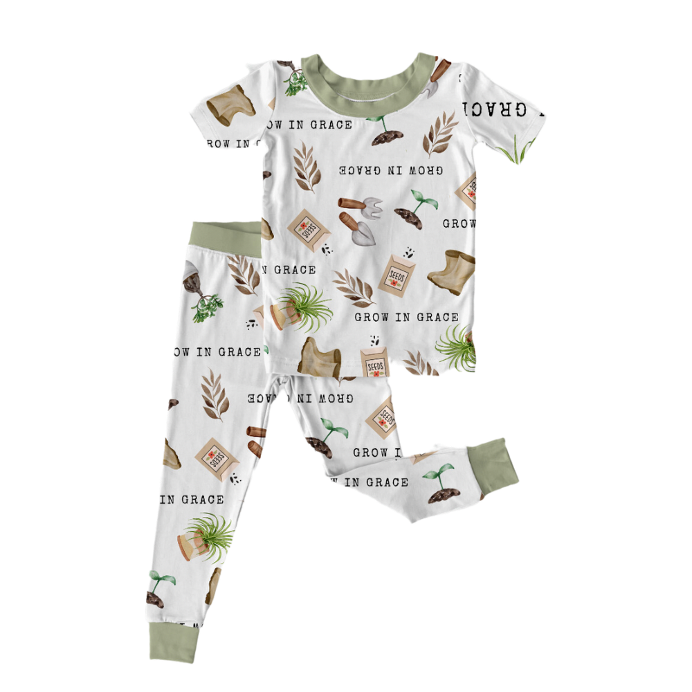 Grow in Grace 2 Piece Short Sleeve