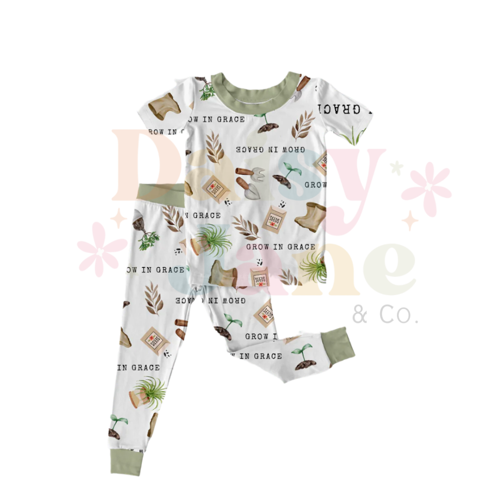 Grow in Grace 2 Piece Short Sleeve