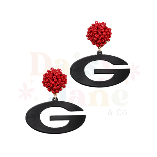 GA Girl Acrylic Dangles