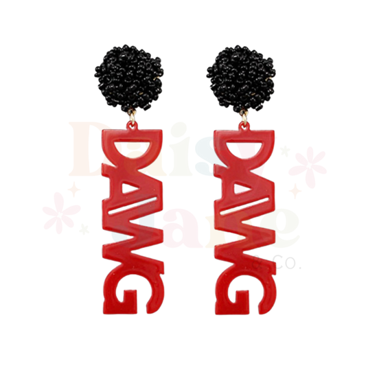 Dawg Acrylic Dangles