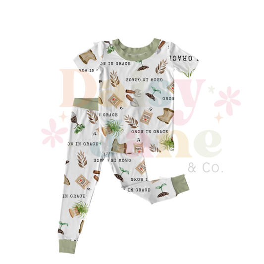 Grow in Grace 2 Piece Short Sleeve