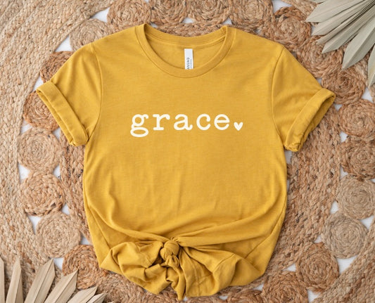 grace Christian graphic tee