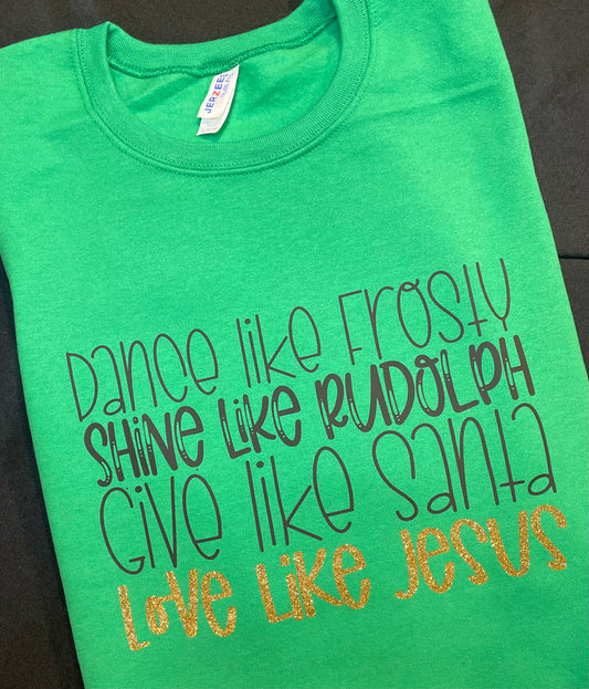 Love Like Jesus Graphic Crewneck